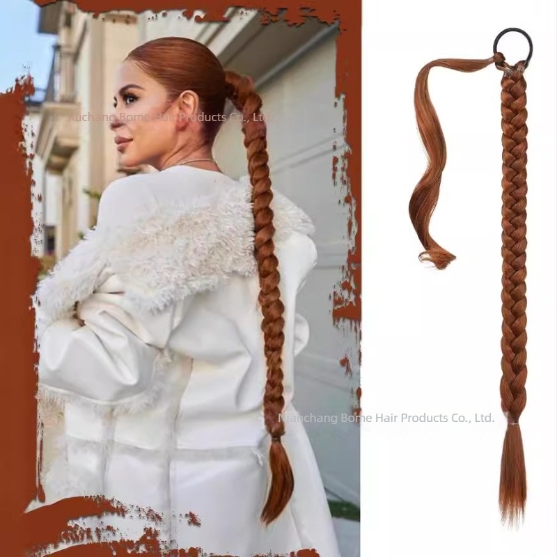 Paróka lófarokkal és copfokkal – egyenes fonat, hossz 70–80 cm, 150 g