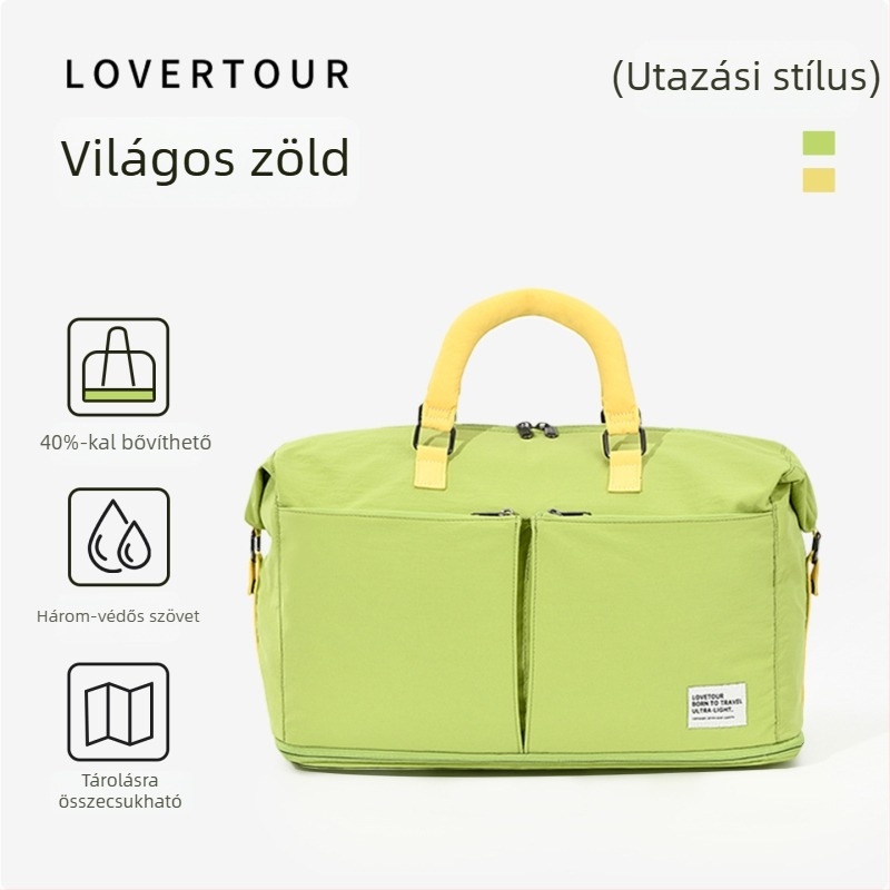 Lovetour Összecsukható utazótáska – Uniszex, Oxford anyag, Légáteresztő, Vízálló, Ultrakönnyű