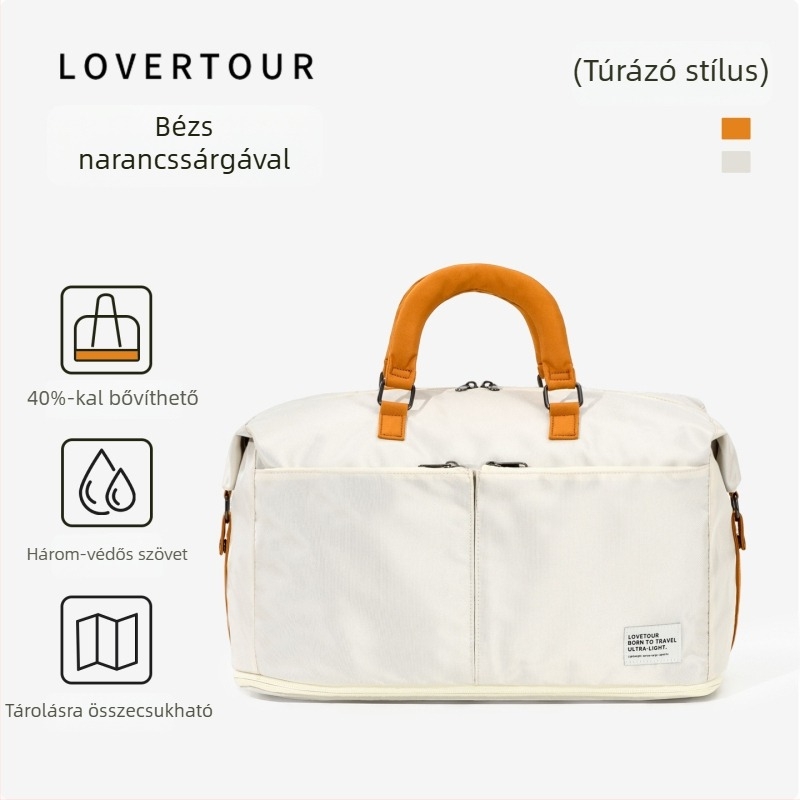 Lovetour Összecsukható utazótáska – Uniszex, Oxford anyag, Légáteresztő, Vízálló, Ultrakönnyű