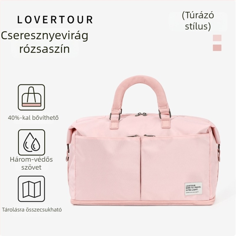 Lovetour Összecsukható utazótáska – Uniszex, Oxford anyag, Légáteresztő, Vízálló, Ultrakönnyű