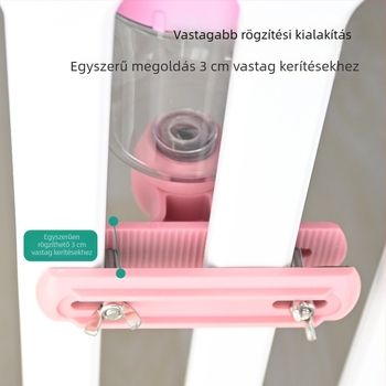 Kutyákhoz való függő itatókeret – PP anyag, Tiger Tago márka, licencelhető magáncímke, kisállat felszerelés