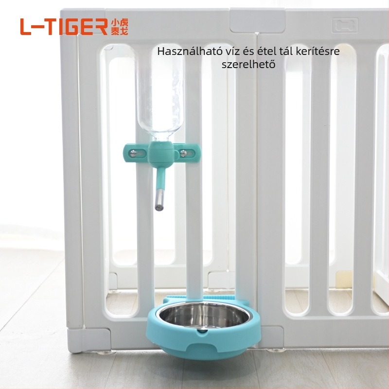 Kutyákhoz való függő itatókeret – PP anyag, Tiger Tago márka, licencelhető magáncímke, kisállat felszerelés