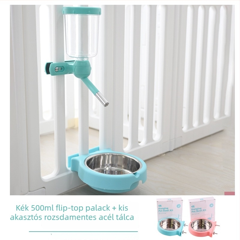 Kutyákhoz való függő itatókeret – PP anyag, Tiger Tago márka, licencelhető magáncímke, kisállat felszerelés