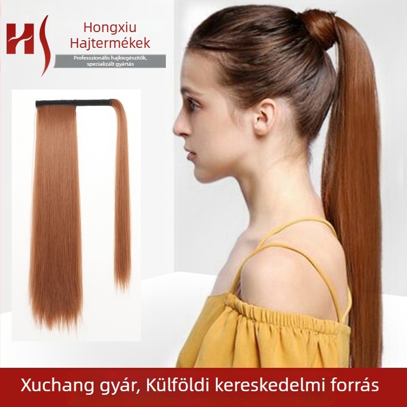 Pónifarok paróka, hőálló szintetikus rostok, modell D1013, Louise Beauty, nem festhető