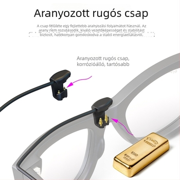 Meta Ray-Ban Smart szemüvegekhez hordozható energiaforrás USB-C interfésszel, ABS burkolat, MR002, 67 g