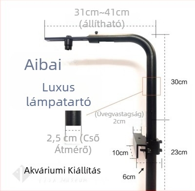 A+ LED koralllámpa A7S – harmadik generáció, teljes spektrum, Wi‑Fi távoli vezérléssel tengeri akváriumhoz