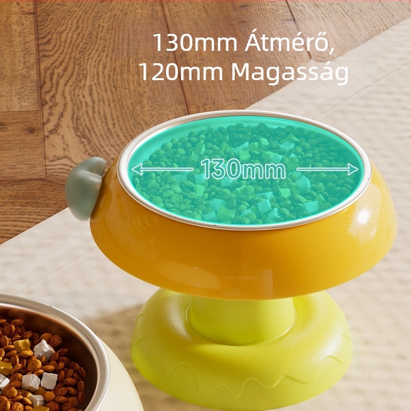 Macska tál műanyagból, MC márka, engedélyezett magánmárka