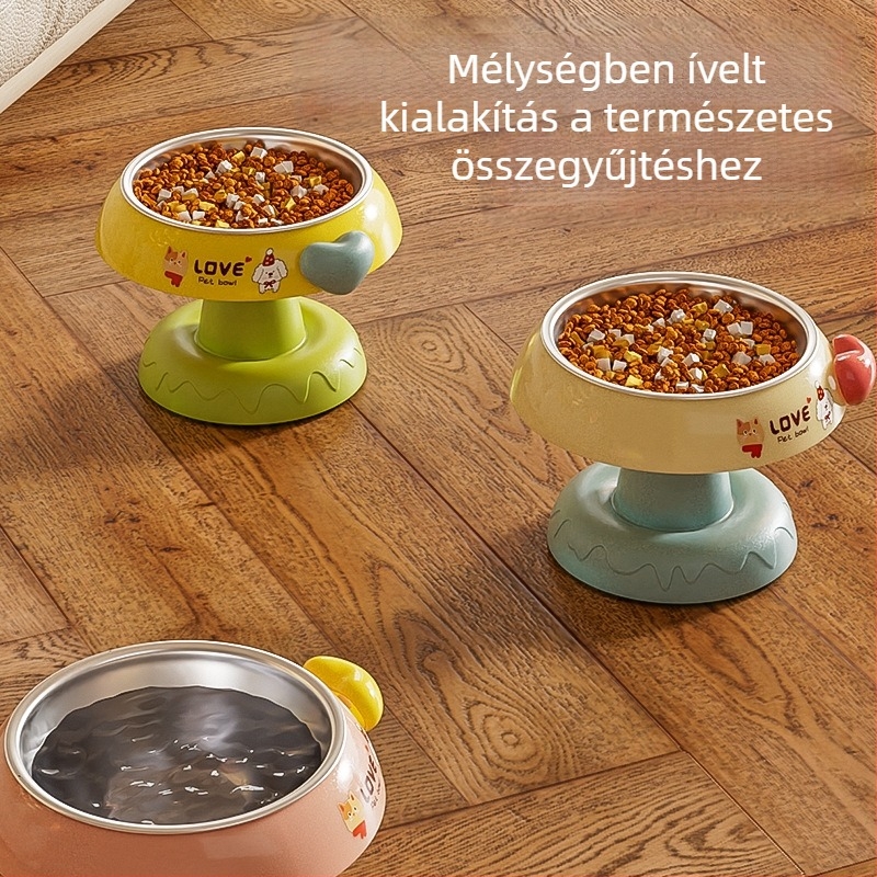 Macska tál műanyagból, MC márka, engedélyezett magánmárka