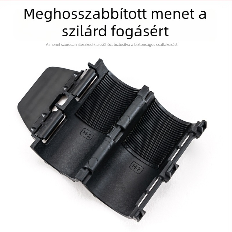 Csaptelep rögzített alapja – gyors szereléshez tartozékokkal, alaphoz tartozó anya és hosszabbító eszköz