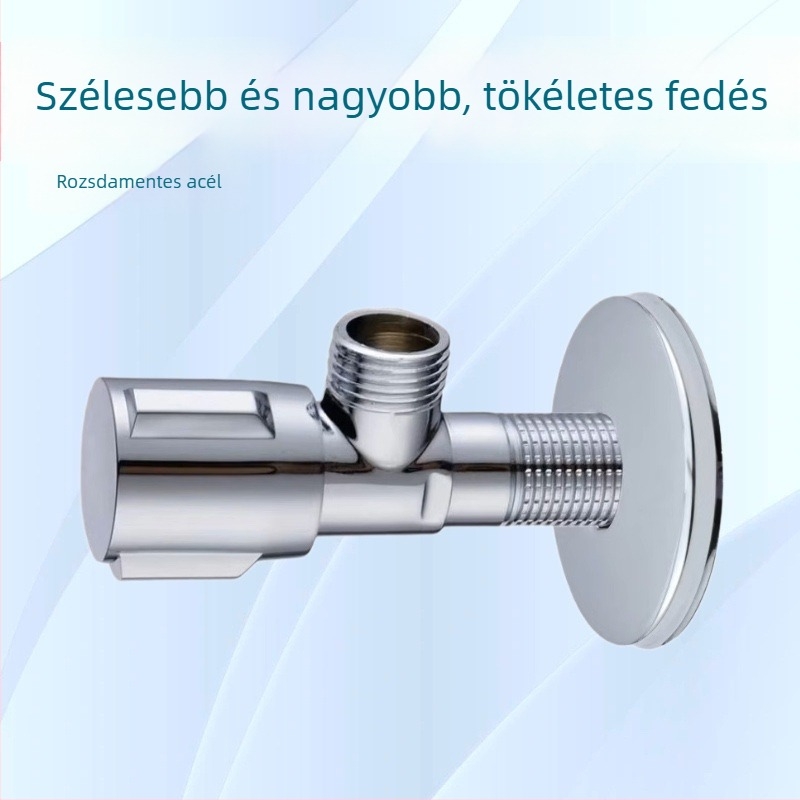 Univerzális lyukfedél konyha- és fürdőszobához, rozsdamentes acél 201, tükörfényes felület, modern minimalista stílus