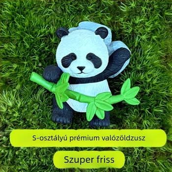 Mikro mohás táj irodai üvegben – kézzel készített, műanyagból, testreszabható logónyomás, üzleti ajándéknak alkalmas