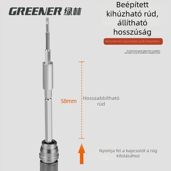 Precíziós csavarhúzó készlet mobiltelefonokhoz, számítógépekhez és notebookokhoz — professzionális javítási és szétszerelési eszközök, por eltávolítása