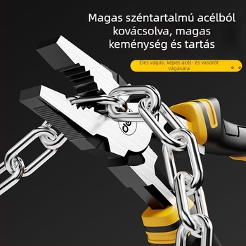 Tiger Pliers – Szakmai villanyszerelő fogók, többfunkciós diagonális fogó vezetékekhez, hegyes végű