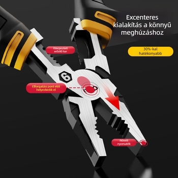 Tiger Pliers – Szakmai villanyszerelő fogók, többfunkciós diagonális fogó vezetékekhez, hegyes végű