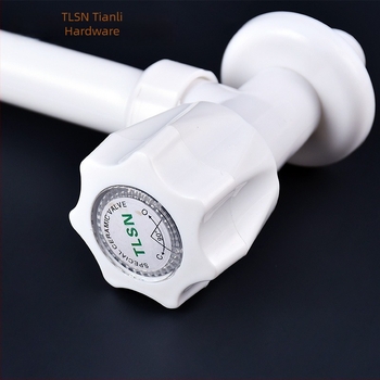 Konyhai csaptele, műanyag, falba épített kivitel, kerámia szeleppel, 16 mm bemenet/kimenet, 0–80°C