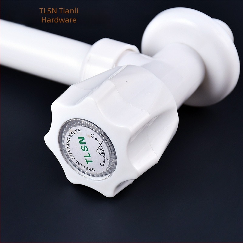 Konyhai csaptele, műanyag, falba épített kivitel, kerámia szeleppel, 16 mm bemenet/kimenet, 0–80°C