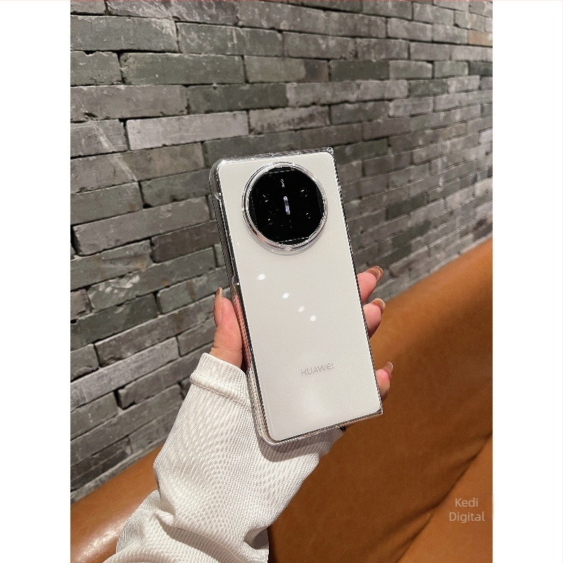 Huawei Mate X6 átlátszó tok, ultra vékony matt felületű kemény héj, védelem a hajlítható kijelző számára