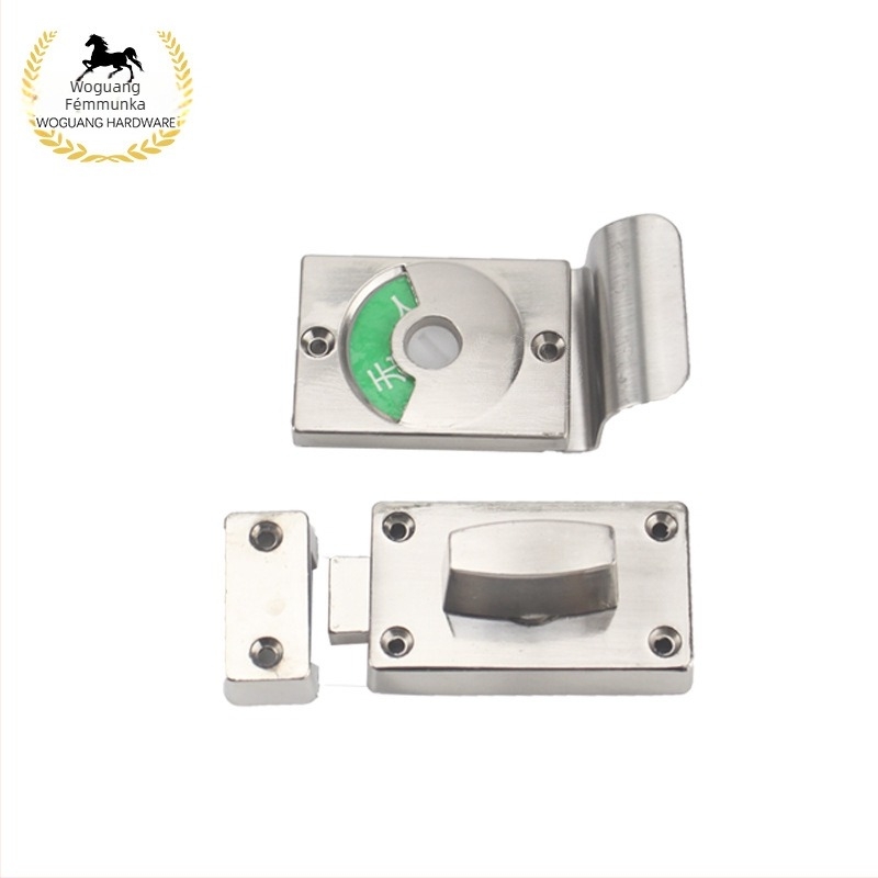 Yadas cinkötvözet mosdóválasztó ajtózár foglaltságjelzővel, modern egyszerű stílus