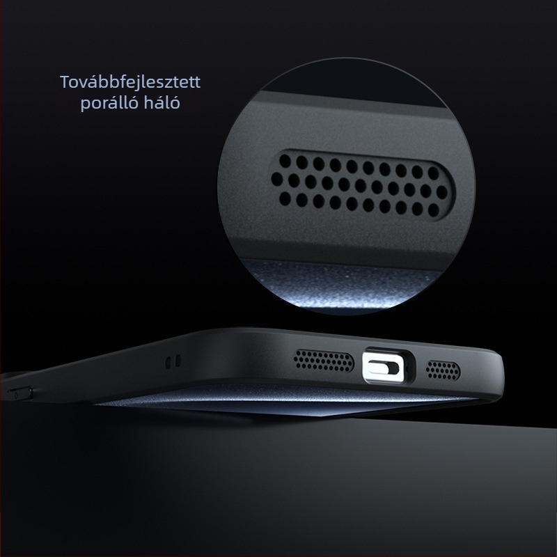 Go Boy TPU matt hátlap iPhone 15 és SE4-hez, ütésálló védelemmel