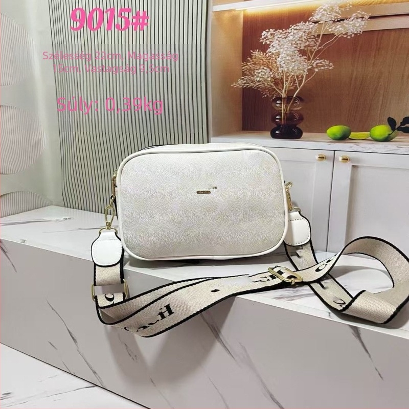 Kamera táska városi egyszerű stílusban, horizontális négyzetes forma, PU anyag, poliészter bélés, cipzáros záródás, belső réteg