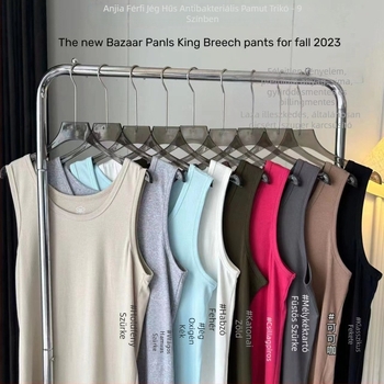 Ifjúsági sportmellény – Négy évszak, egyszínű kivitel, 95% pamut