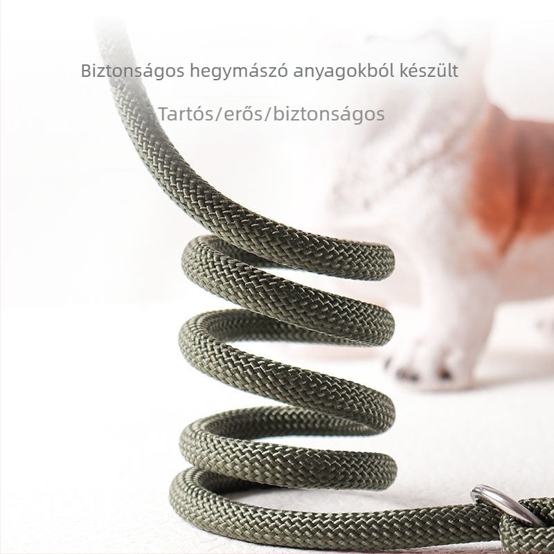 Nylon kutyapóráz kölyökkutyáknak és minden méretű kutyáknak, professzionális kiképző póráz