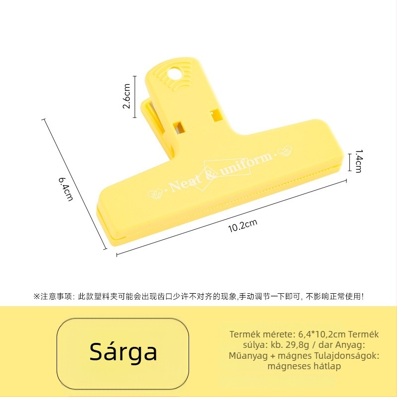 Yaxu vintage műanyag csipesz plannerhez