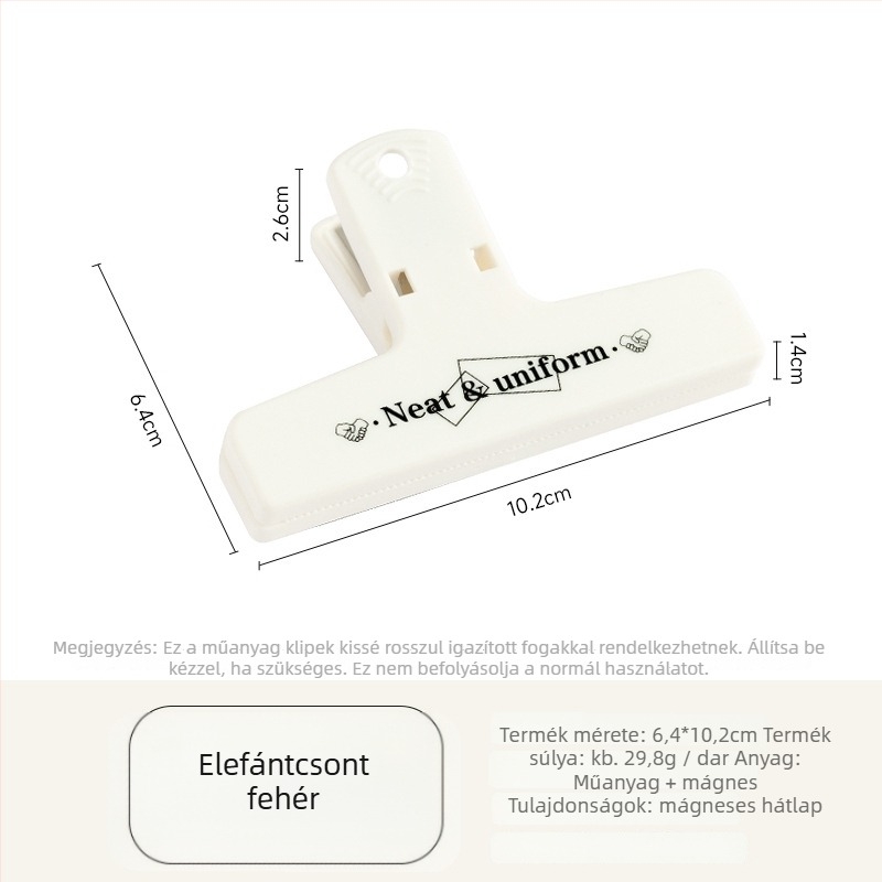 Yaxu vintage műanyag csipesz plannerhez