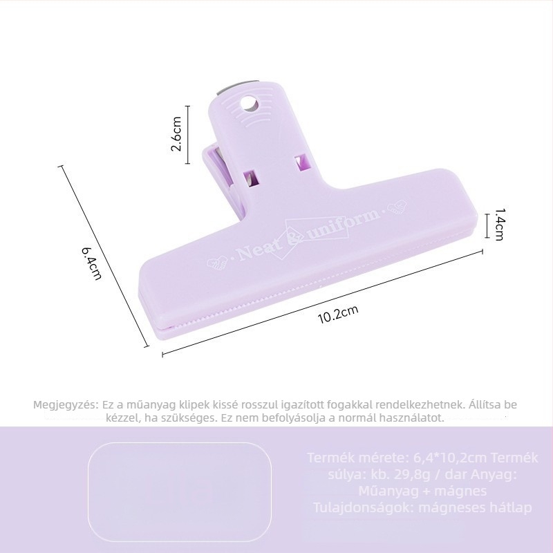 Yaxu vintage műanyag csipesz plannerhez