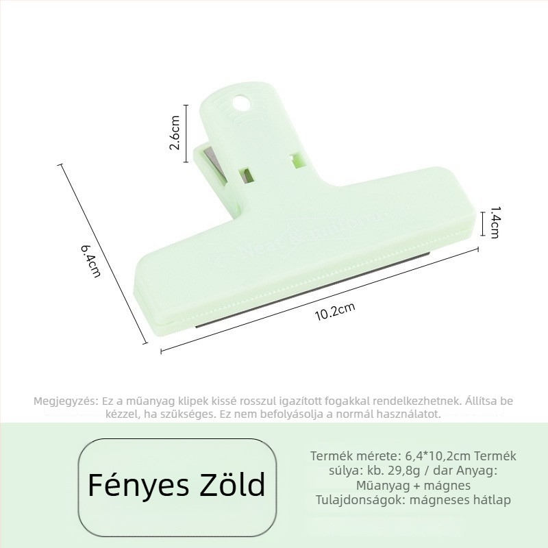 Yaxu vintage műanyag csipesz plannerhez