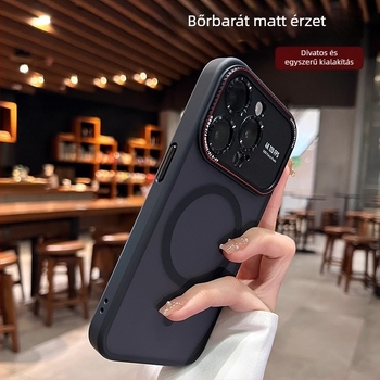 iPhone‑hoz készült kemény tokozású tok – PC anyag, IMD kivitelezés, kopásálló és ütésálló védelem, kompatibilis iPhone 11, 12, 12 Pro, 12 Pro Max, 13, 13 Pro, 13 Pro Max, 14, 14 Pro, 14 Pro Max