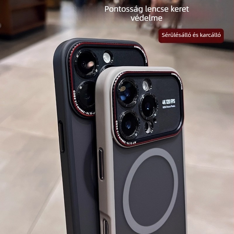 iPhone‑hoz készült kemény tokozású tok – PC anyag, IMD kivitelezés, kopásálló és ütésálló védelem, kompatibilis iPhone 11, 12, 12 Pro, 12 Pro Max, 13, 13 Pro, 13 Pro Max, 14, 14 Pro, 14 Pro Max