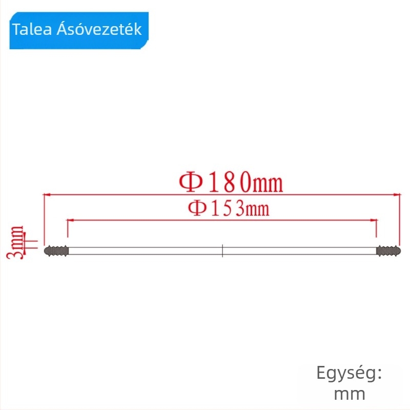 Konyhai lefolyó tömítés, modell R0083N001, gumi, 20 g, Talea