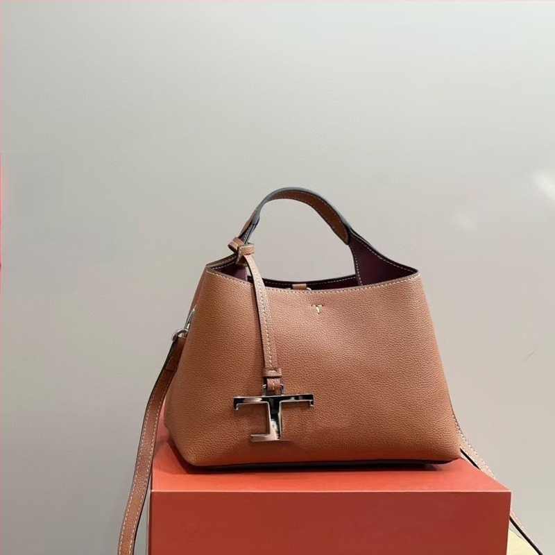 Női valódi bőrből készült kézitáska PU béléssel, street-stílus, horizontális négyszögletes forma, puha felépítés, ID-zseb