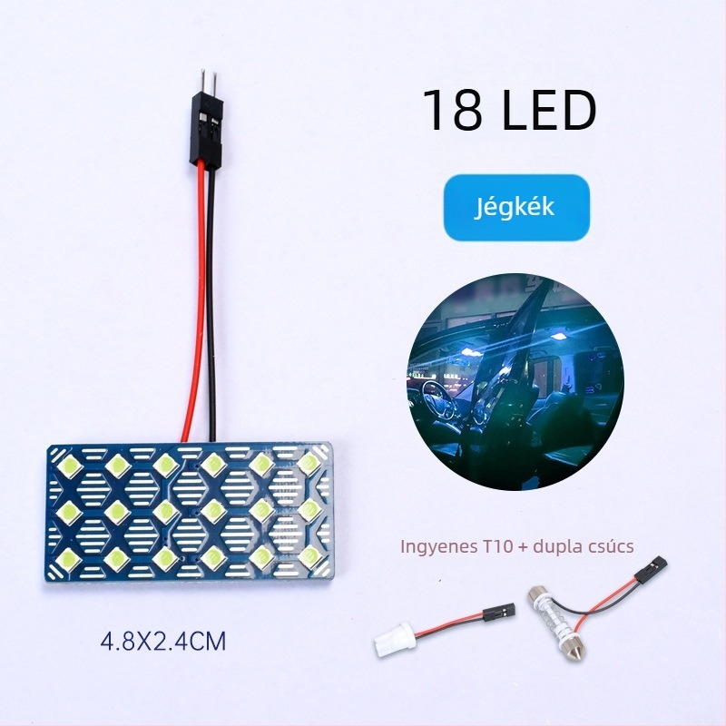 24V autó olvasólámpa 5730 SMD magas fényerővel, 1080–1500 lm, 0,5 W, anyag: vastag üvegszálas tábla