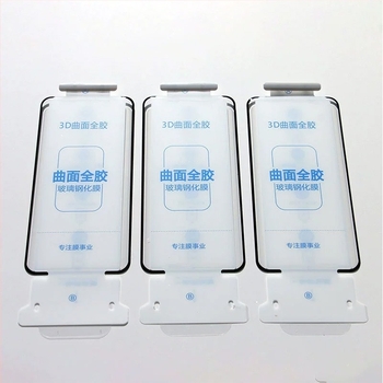 Teljes ragasztású üveg kijelzővédő, ívelt élek, iPhone 17 Pro Max és iPhone 16 Pro számára, HD tisztaság, ütésálló, ujjlenyomat-mentes, kékfény-szűrő, teljes képernyő