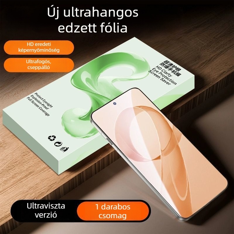 Edzett üveg kijelzővédő iQOO 15 és iQOO 13 modellekhez — teljes képernyőfedés, HD tisztaság, robbanásálló, pormentes felhelyezés