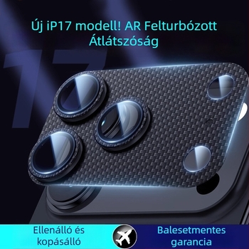 Kameraobjektív védő — edzett üveg, objektív fólia, matt, HD, leesésálló, iPhone 14 sorozathoz