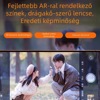 Kameraobjektív védő — edzett üveg, objektív fólia, matt, HD, leesésálló, iPhone 14 sorozathoz