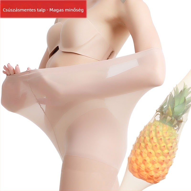 Seventeen Xiushui könnyű női harisnyanadrág, mintás ananász, szexi dizájn, macska tappancs rész, akasztás elleni
