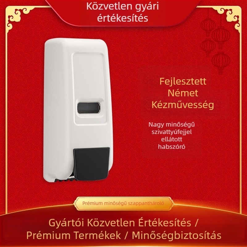 Fali kézi habos mosdó adagoló, egyfejes, műanyag, modern stílus, Sunboson Xiangchen