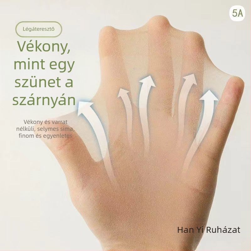 Harisnyanadrág szeméremtájon, fenékemelés, ultra vékony, lélegző, láthatatlan, rombusz mintázatú nylonból, minden szezonra