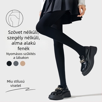 Nylon seamless harisnya napvédelmi funkcióval, vékony, lábfejes