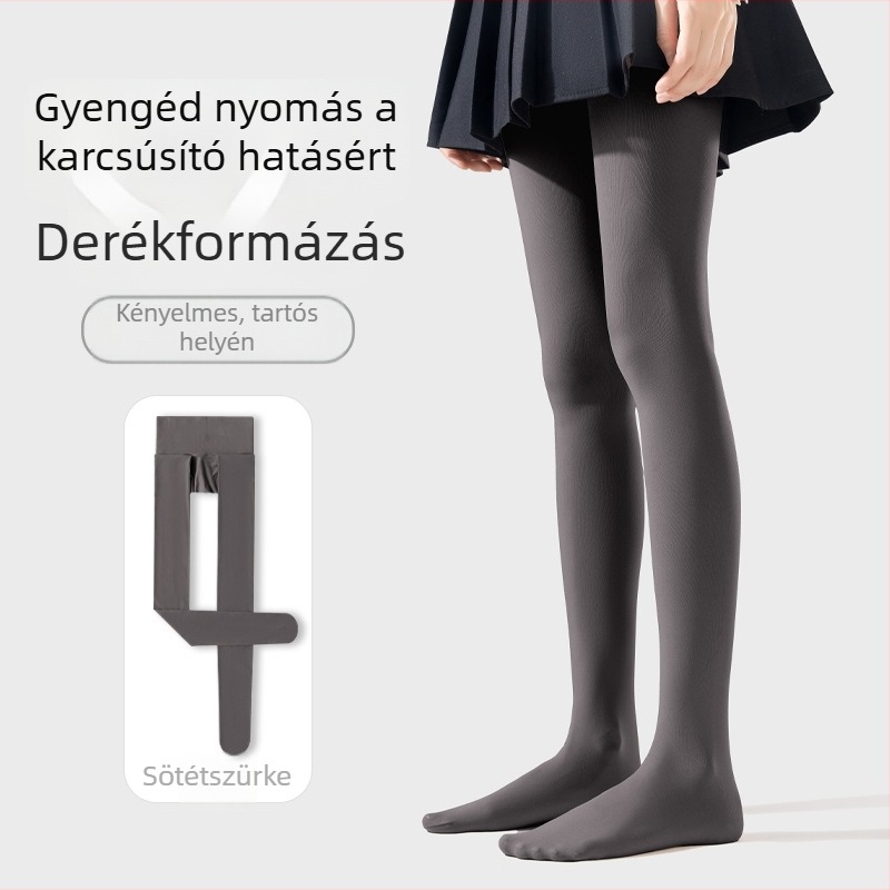 Nylon seamless harisnya napvédelmi funkcióval, vékony, lábfejes