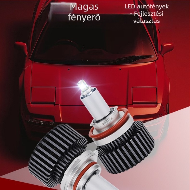 Autó LED fényszóró X10 (60W páranként, 12V, IP68, 8000 lm, 50 000 óra)