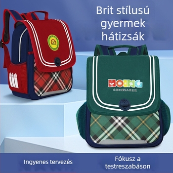 Óvodai hátizsák személyre szabott logóval, 3–6 éveseknek, nagy kapacitású, uniszex iskolai táska