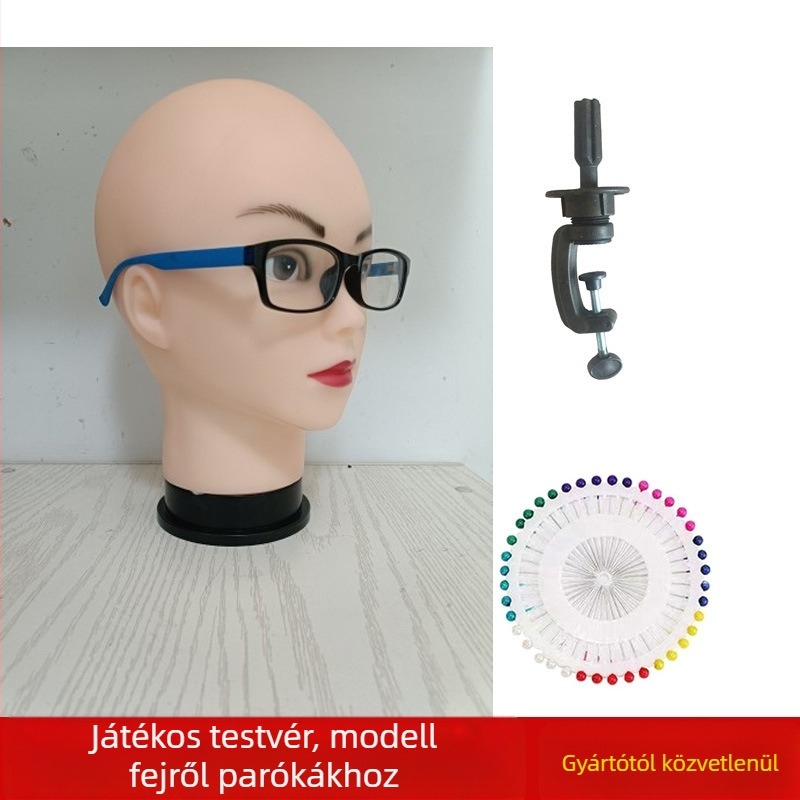 Cosplay par fej modell tartóval, RBE-GT09; haj anyaga: K silk / p silk; par stílus: anime cosplay; hossz: közepes és hosszú; fejkörfogat: nagy