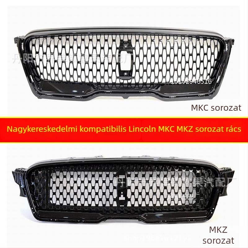 Lincoln MKC MKZ előtti középső légbeömlő rács – ABS műanyag; Szerelési hely: lökhárító; Modell: MKC MKZ; Márka: XG