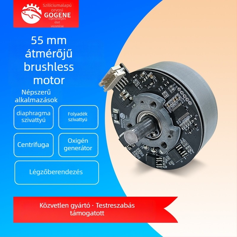 Nincs kefés DC motor 5520 külső rotorral, alacsony zajszint, Hall-szenzor, mikromotor