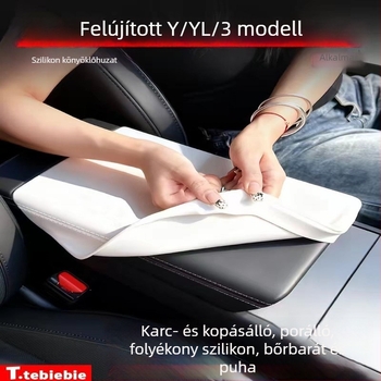 Szilikon kartámasz doboz fedél Tesla Model 3, Model Y és YL